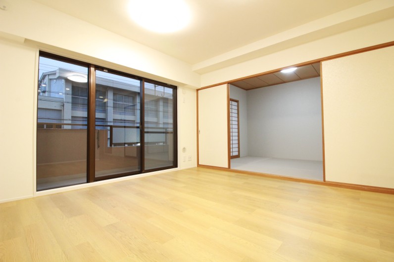 二つの顔を持つリビング
開け放つ「開放」の時