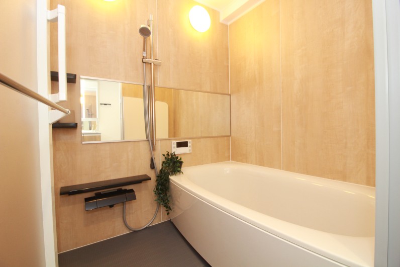 お手入れ簡単バスルーム