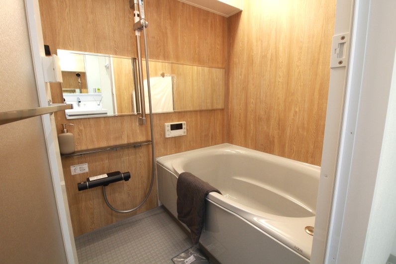 生まれ変わったバスルーム