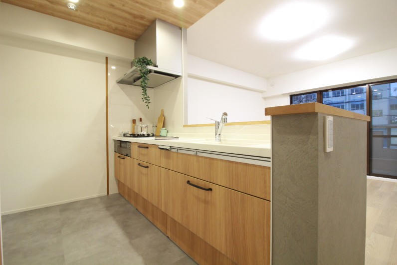 世界一贅沢な
　自分達だけのキッチン