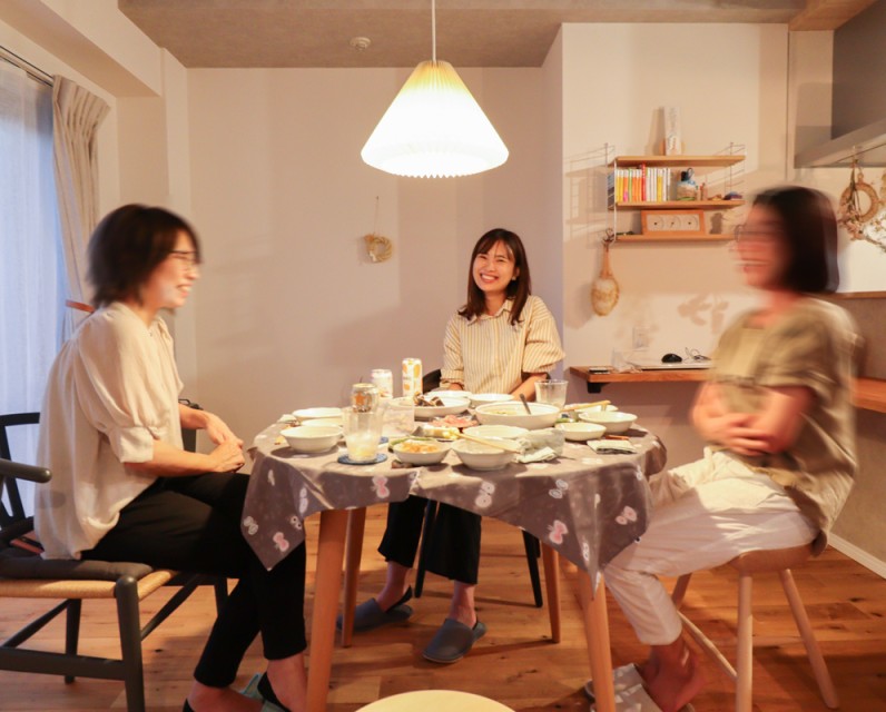 インタビュー後にはH様の手料理をご馳走になりました!